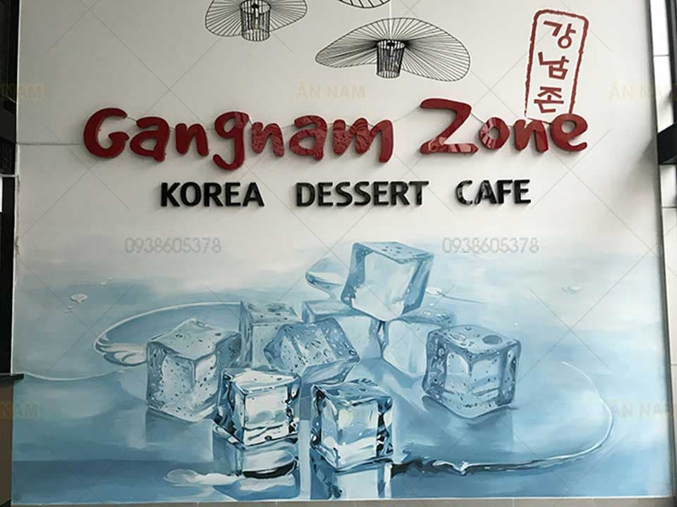 Vẽ Tranh Tường Quán Cafe, Trà Sữa – Bắt Trend & Thu Hút Khách