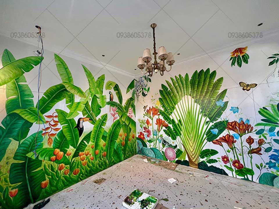Vẽ Tranh Tường Nghệ Thuật
